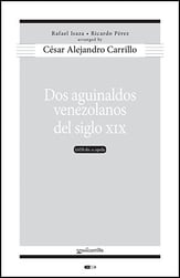 Dos Aguinaldos Venezolanos (Two Venezuelan Christmas Carols) SATB choral sheet music cover